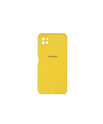 کاور سیلیکونی محافظ لنز دار مناسب برای گوشی موبایل سامسونگ 5G Galaxy A22