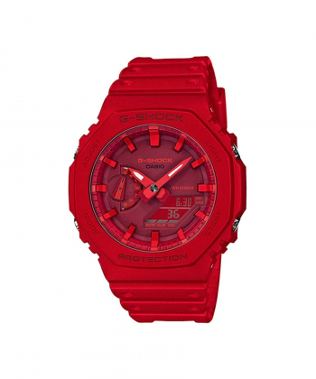 ساعت مچی عقربه ای مردانه کاسیو مدل جی شاک کد GA-2100-4ADR