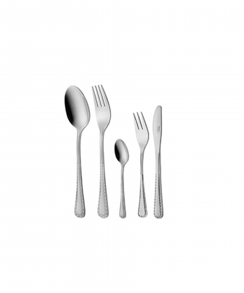 سرویس قاشق و چنگال 30 پارچه برلین براق جعبه کادویی ناب استیل Nabsteel کد 2212