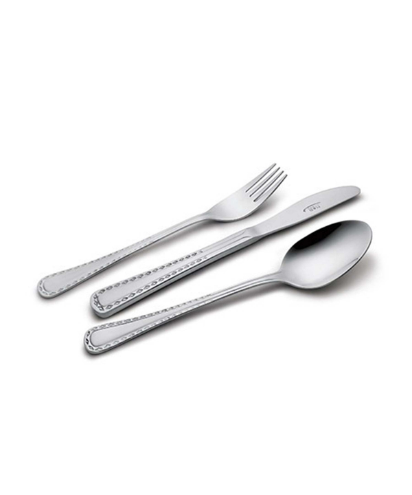 سرویس قاشق و چنگال ??? پارچه برلین براق جعبه چوبی گردویی ناب استیل Nabsteel کد 2212