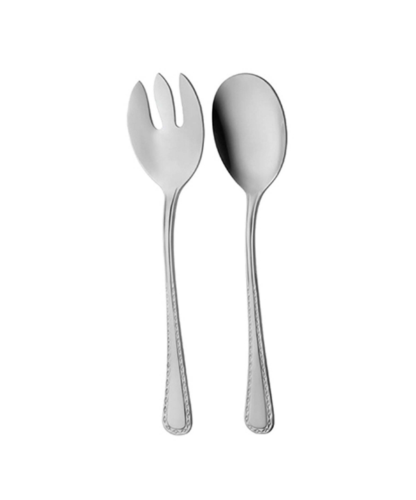 سرویس قاشق و چنگال ??? پارچه برلین براق جعبه چوبی گردویی ناب استیل Nabsteel کد 2212