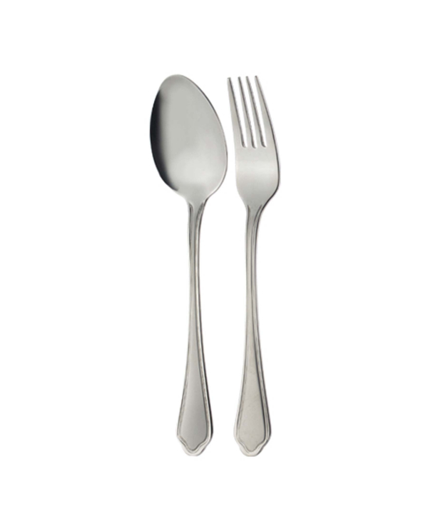 سرویس قاشق و چنگال ??? پارچه ونیز مات جعبه چوبی ناب استیل Nabsteel کد 2012