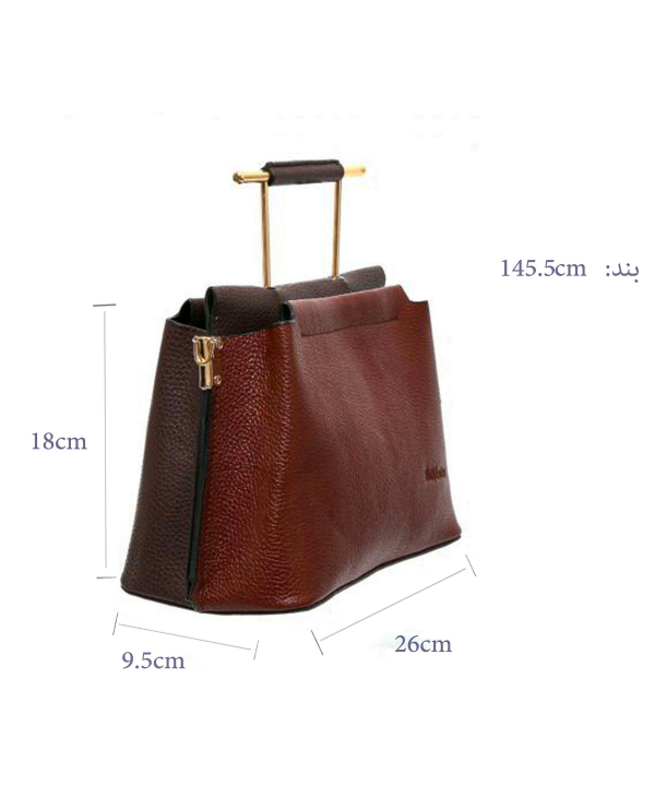 کیف چرم طبیعی زنانه مستر چرم Mrcharm مدل mrch1618