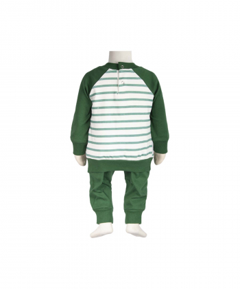 ست تیشرت و شلوار نوزاد آدمک مدل 1100231