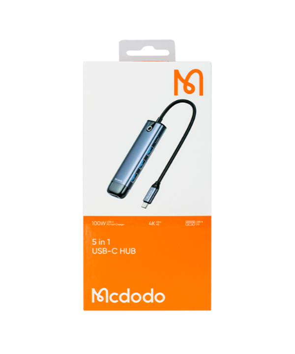 هاب 5 پورت USB-C مک دو دو مدل HU-7750