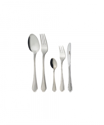 سرویس قاشق و چنگال ?? پارچه ونیز مات جعبه کادویی ناب استیل Nabsteel کد 2012