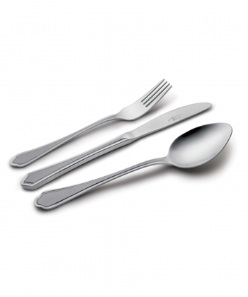 سرویس قاشق و چنگال ?? پارچه ونیز مات جعبه کادویی ناب استیل Nabsteel کد 2012