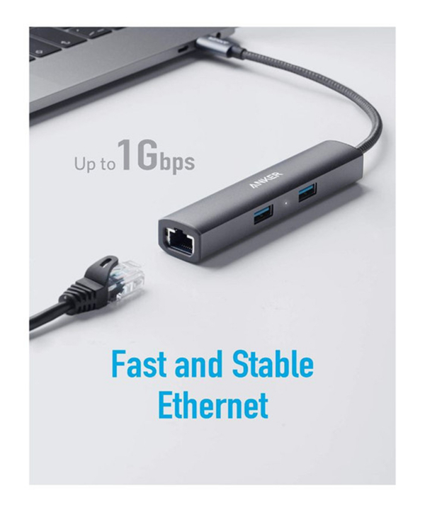 هاب 5 پورت انکر مدل 5-in-1 A8338