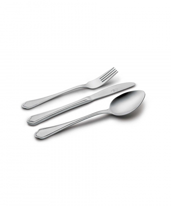 سرویس قاشق و چنگال 30 پارچه ونیز براق جعبه کادویی ناب استیل Nabsteel کد 2012
