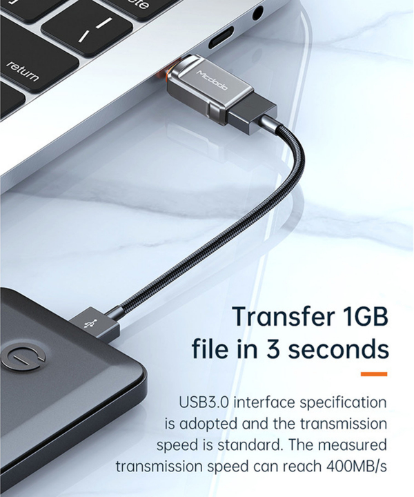 مبدل OTG USB-C مک دودو مدل OT-8730