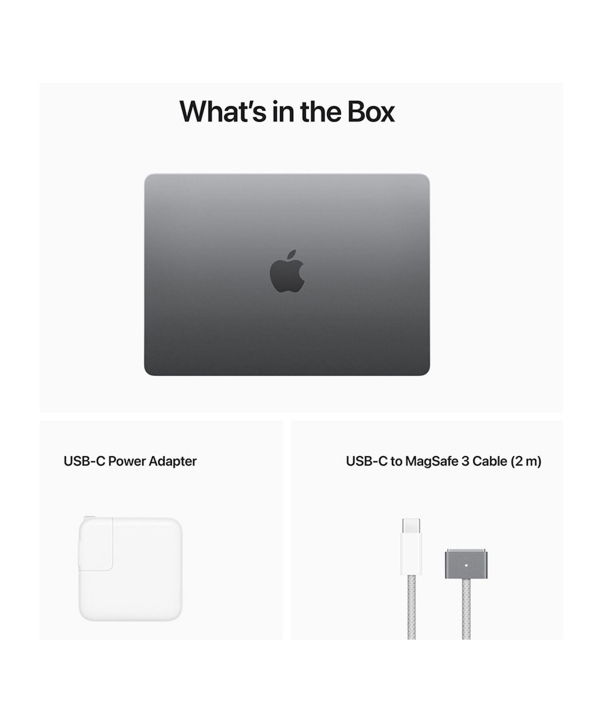 لپ تاپ اپل مدل MacBook Air M2 ظرفیت 512 گیگابایت رم 8 گیگابایت 13 اینچ MLY23