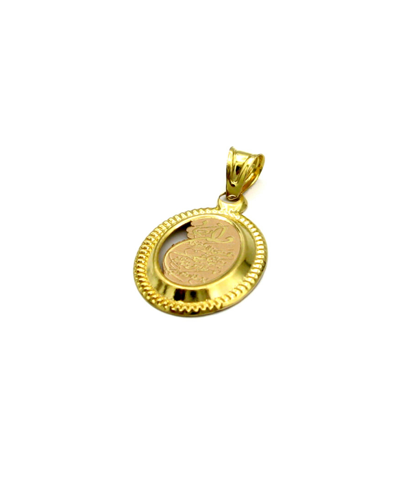 گردنبند طلا 18 عیار زنانه مانچو Mancho مدل وان یکاد کد sfgs027