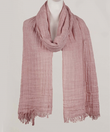 شال لینن زنانه نوولاشال Novella Shawl کد 55040