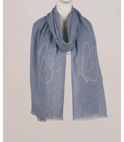 شال کنفی زنانه نوولاشال Novella Shawl کد 55041