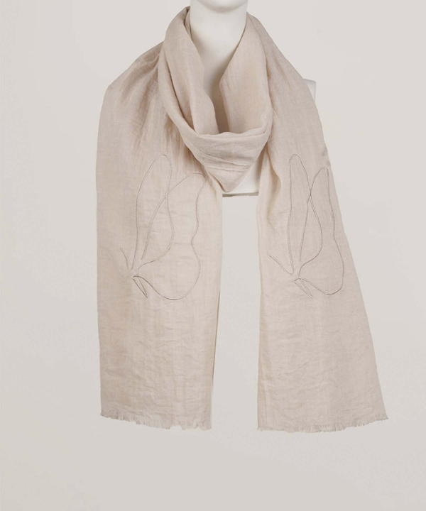 شال کنفی زنانه نوولاشال Novella Shawl کد 55041