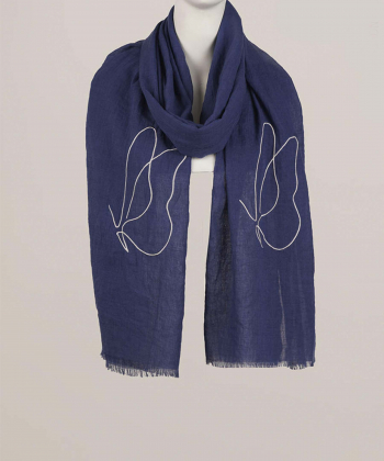 شال کنفی زنانه نوولاشال Novella Shawl کد 55041