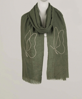 شال کنفی زنانه نوولاشال Novella Shawl کد 55041