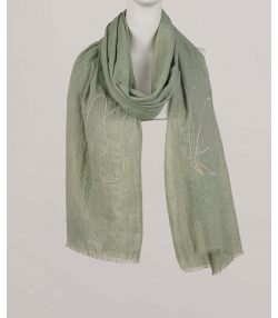شال کنفی زنانه نوولاشال Novella Shawl کد 55041