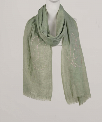 شال کنفی زنانه نوولاشال Novella Shawl کد 55041