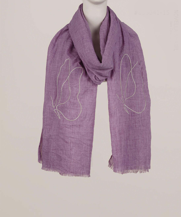 شال کنفی زنانه نوولاشال Novella Shawl کد 55041