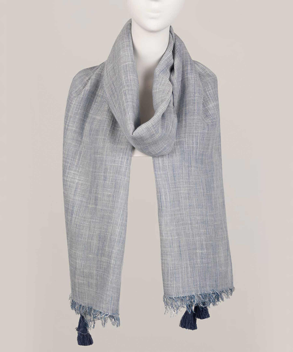 شال لینن زنانه نوولاشال Novella Shawl کد 55055