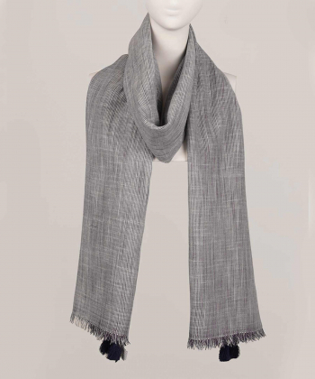 شال لینن زنانه نوولاشال Novella Shawl کد 55055