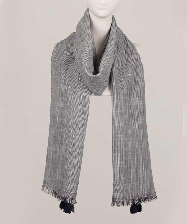 شال لینن زنانه نوولاشال Novella Shawl کد 55055