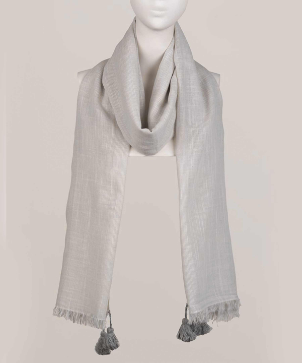 شال لینن زنانه نوولاشال Novella Shawl کد 55055
