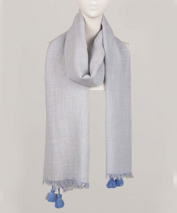 شال لینن زنانه نوولاشال Novella Shawl کد 55055