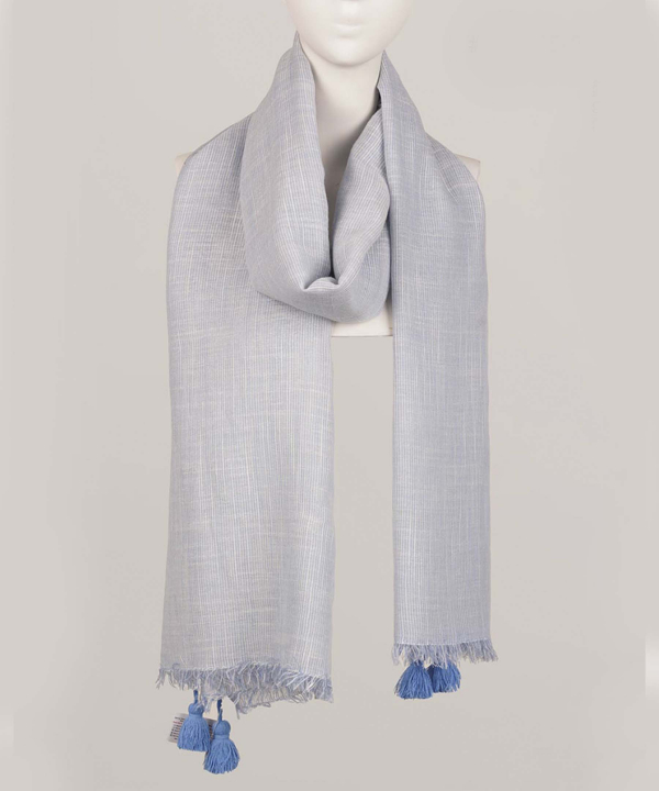 شال لینن زنانه نوولاشال Novella Shawl کد 55055