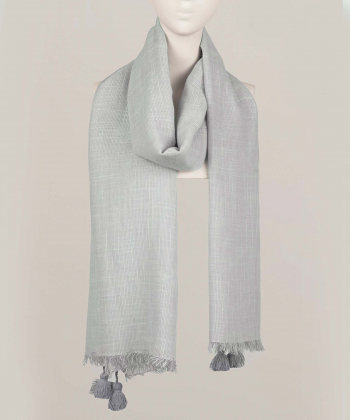 شال لینن زنانه نوولاشال Novella Shawl کد 55055