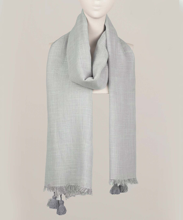 شال لینن زنانه نوولاشال Novella Shawl کد 55055