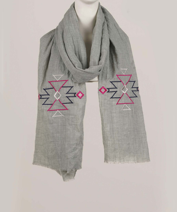 شال کنفی زنانه نوولاشال Novella Shawl کد 55038