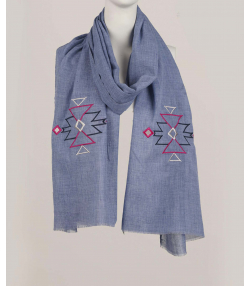 شال کنفی زنانه نوولاشال Novella Shawl کد 55038