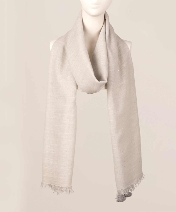شال لینن زنانه نوولاشال Novella Shawl کد 55048