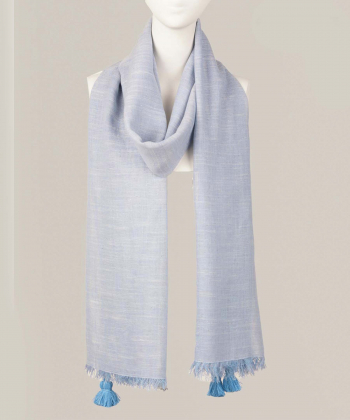 شال لینن زنانه نوولاشال Novella Shawl کد 55048