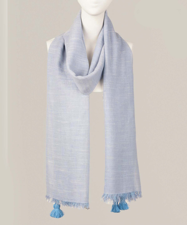شال لینن زنانه نوولاشال Novella Shawl کد 55048