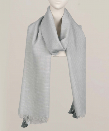 شال لینن زنانه نوولاشال Novella Shawl کد 55050
