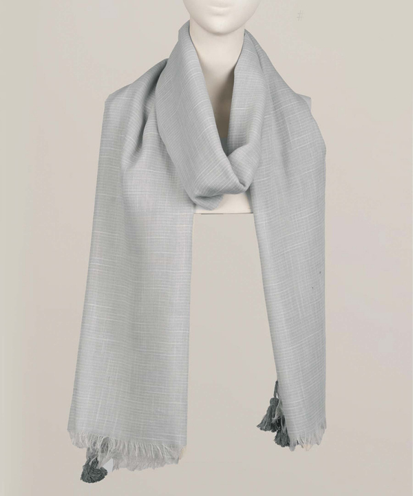 شال لینن زنانه نوولاشال Novella Shawl کد 55050