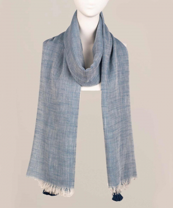 شال لینن زنانه نوولاشال Novella Shawl کد 55053