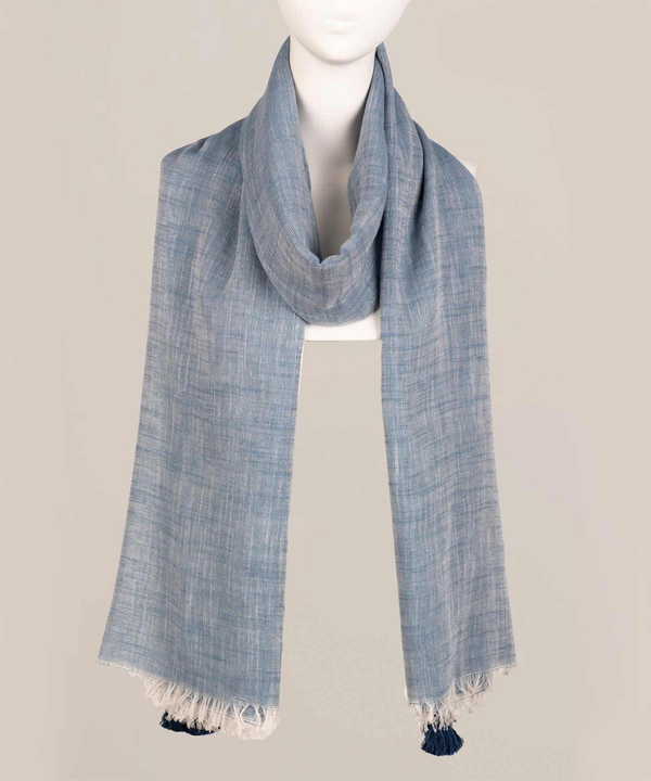 شال لینن زنانه نوولاشال Novella Shawl کد 55053