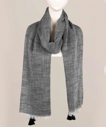 شال لینن زنانه نوولاشال Novella Shawl کد 55053