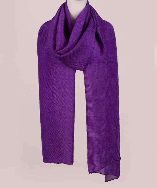 شال پلیسه زنانه نوولاشال Novella Shawl کد 55044