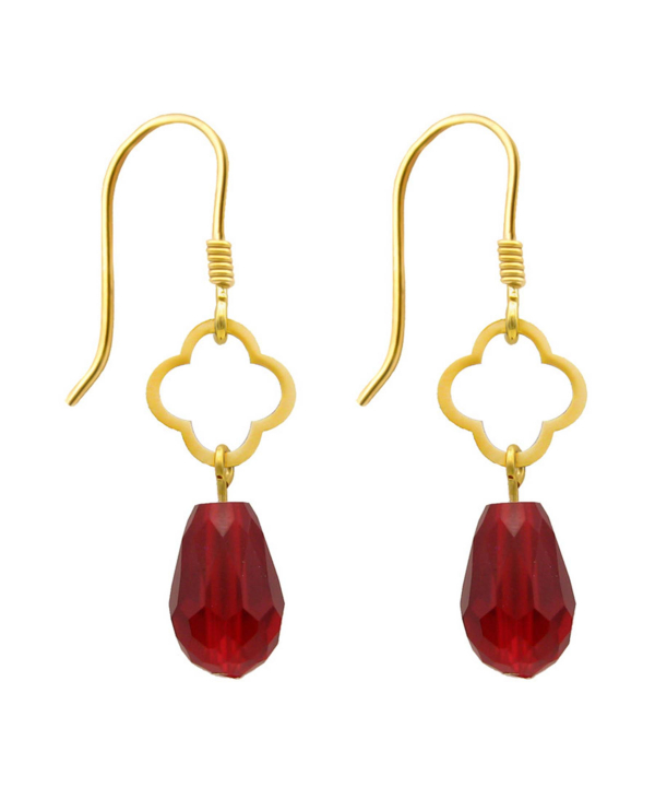 گوشواره طلا 18 عیار زنانه مانچو Mancho کد efgs013