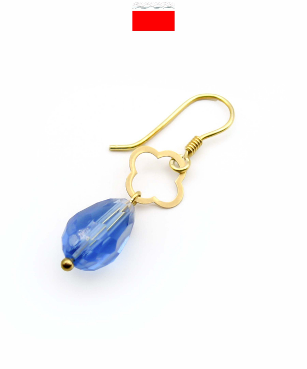 گوشواره طلا 18 عیار زنانه مانچو Mancho کد efgs011
