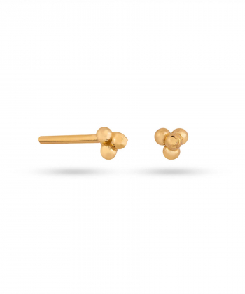 گوشواره چهار توپی میخی کیا گالری Kia Gallery کد EMOH117