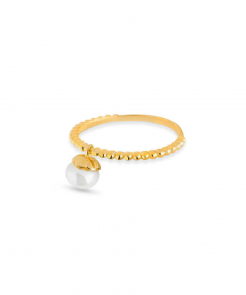 انگشتر گوارسه مروارید کیا گالری Kia Gallery کد RM329