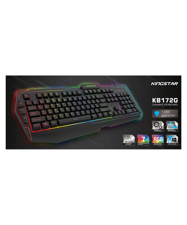 کیبورد کینگ استار مدل KB172G مخصوص بازی