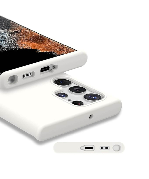 کاور سیلیکونی مناسب برای گوشی موبایل سامسونگ Galaxy S22 Ultra