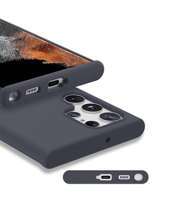 کاور سیلیکونی مناسب برای گوشی موبایل سامسونگ Galaxy S22 Ultra